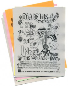 Flyer Under the volcano