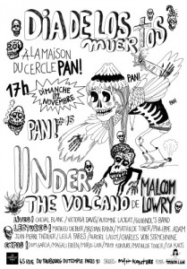 Flyer Under the volcano
