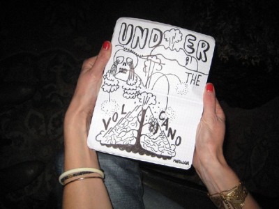 Carnet Under the volcano