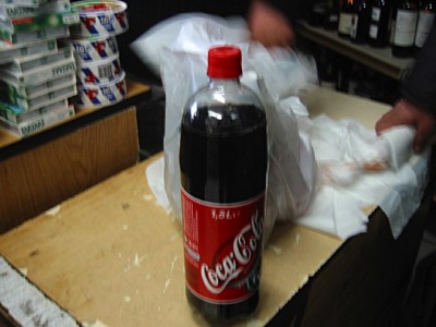 J'achète du coca. Je n'arrête finalement plus