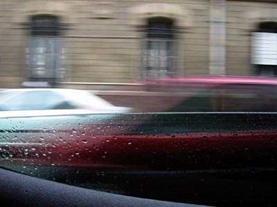 La voiture roule