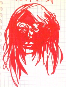 portrait rouge