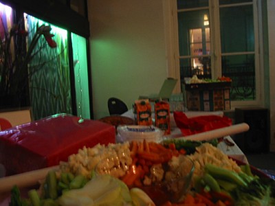 Le buffet est prêt