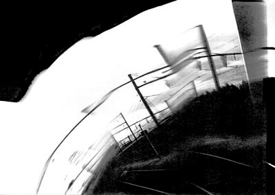 ligne courbe de chemin de fer