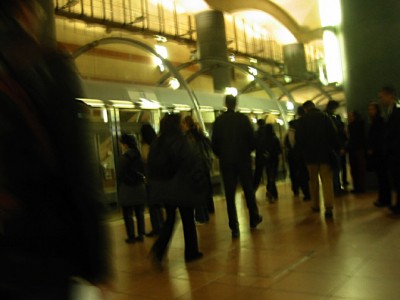 Je prends le métro