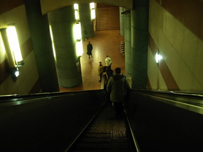 Je prends le métro