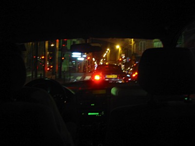 Le taxi roule