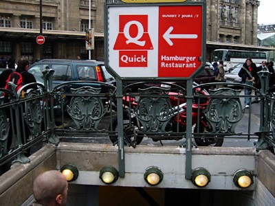 Je prends le métro