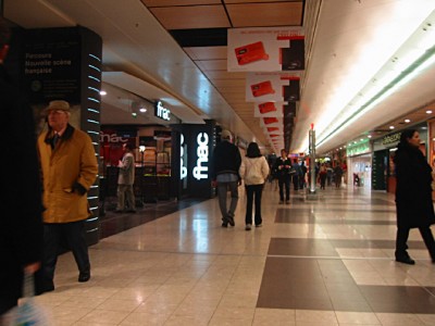 Je vais au centre commercial Italie 2