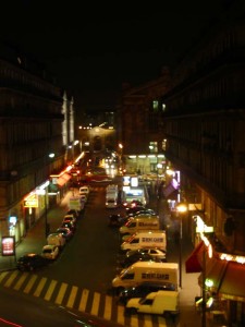Rue de compienes : nuit