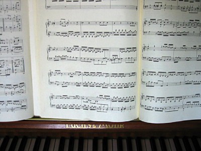 Je joue du piano