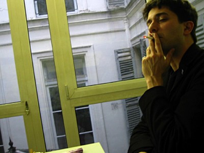 Je travaille avec Nicholas sur le nouveau site de Spill