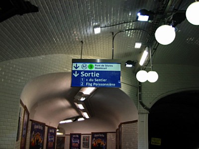 Je sors à Bonne Nouvelle