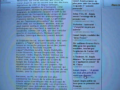 Je m'informe