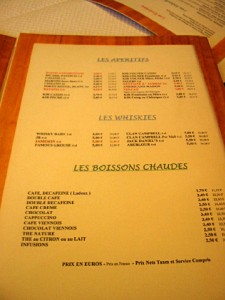 Je regarde la carte
