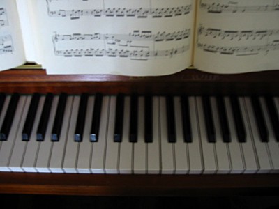 Je joue du piano
