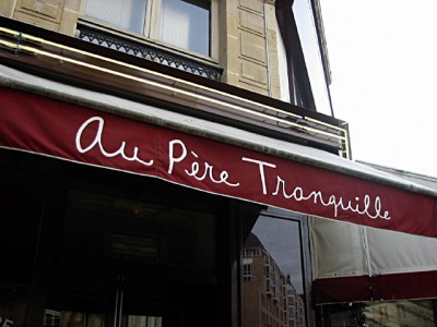 Nous allons au Père Tranquille