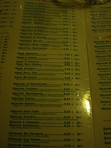 Nous allons dans une pizzeria boulevard Voltaire