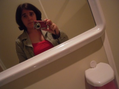 Je vais aux toilettes
