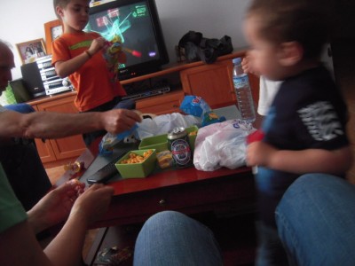En familia