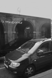 Paris, place des Vosges.