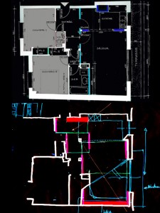 plans existant/projet
