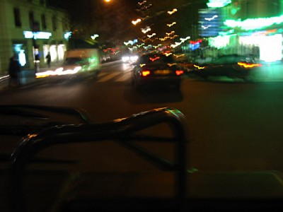Nous prenons le bus