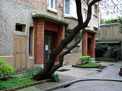 L'entrée de mon immeuble
