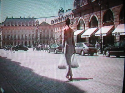 Sur place, vidéo performance 1999 - 01