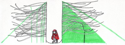 Arbre-forêt-aurore