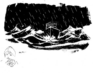tempête - guillaume