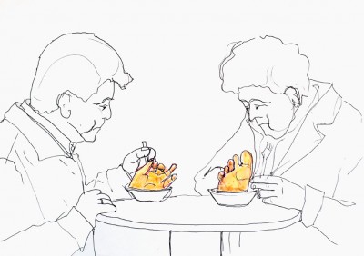 hors d'oeuvre inquiétant
