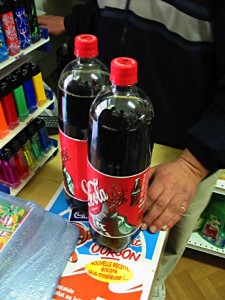 J'achète du coca
