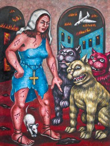 Blandine et les crottes de lions 2010