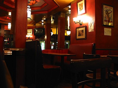 L'intérieur du bar