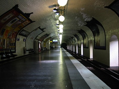 Je prends le métro