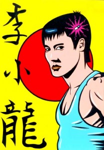 bruce lee affiche sérographiée éditée par Arts Factory