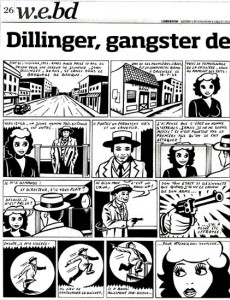 Libé 4/07/09 Bédé inédite