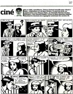 Libé 4/07/2009 Bédé  Inédite