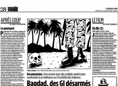 Libé 26/01/06