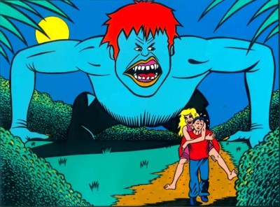 courrier des lecteurs - monstre roux