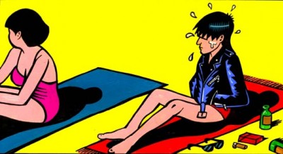 courrier des lecteurs -  rocker à la plage