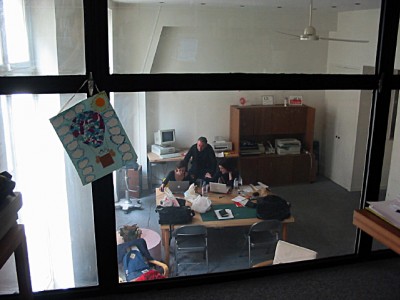 Vue depuis la mezzanine