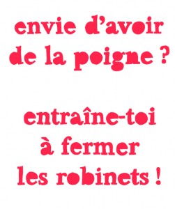 pour avoir de la poigne