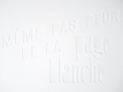 page blanche
