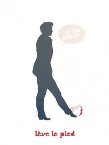 lève le pied