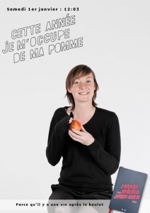 Cette année je m'occupe de ma pomme