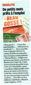 Le Parisien_Des petits mots prêts à l'emploi_sept 2011