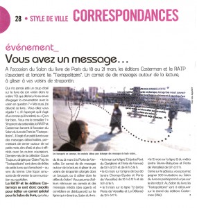 A Nous Paris_Vous avez un message_mars 2011