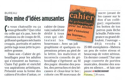 Le Point_Une mine d'idées amusantes_novembre 2006